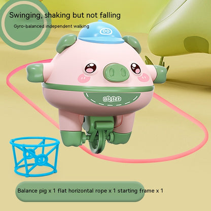 Balance Pig Tightrope Walker – Fun Tumbling Desk Toy