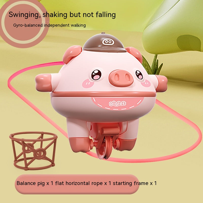 Balance Pig Tightrope Walker – Fun Tumbling Desk Toy