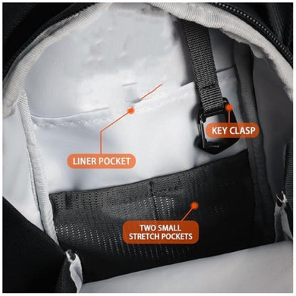 Magnetic Gym Bag With Water Bottle Holder