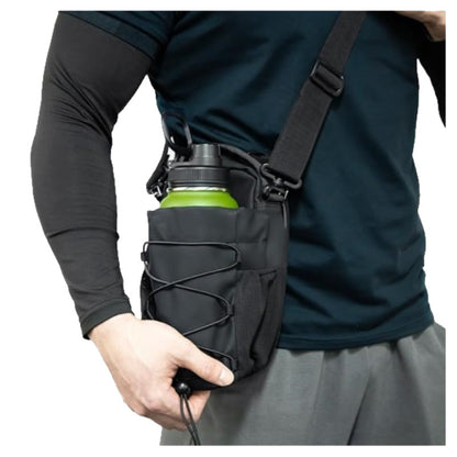Magnetic Gym Bag With Water Bottle Holder