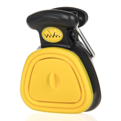 Foldable Dog Pooper Scooper – Portable Pet Poop Scoop with Biodegradable Bags
