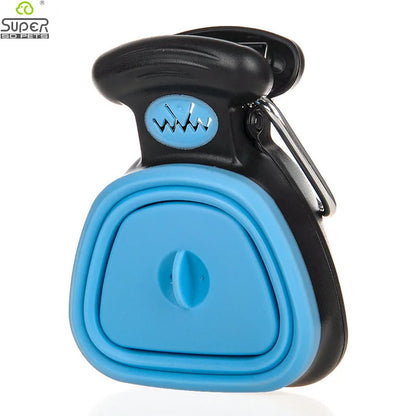 Foldable Dog Pooper Scooper – Portable Pet Poop Scoop with Biodegradable Bags