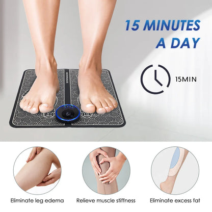 Acupressure Foot & Leg Pain Relief Massage Mat