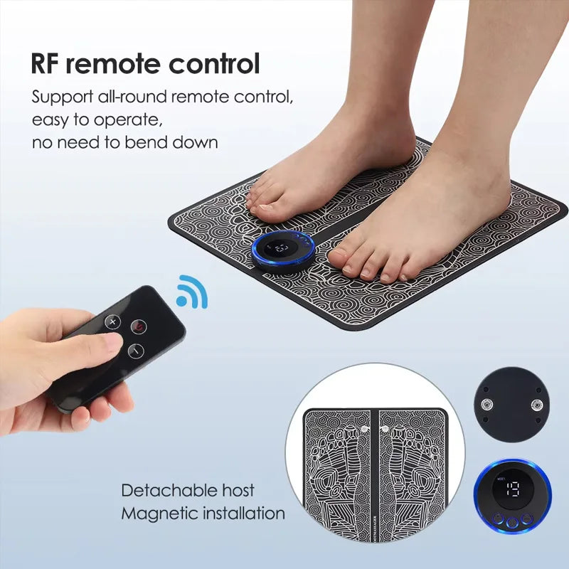 Acupressure Foot & Leg Pain Relief Massage Mat