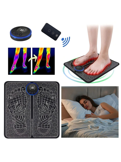 Acupressure Foot & Leg Pain Relief Massage Mat