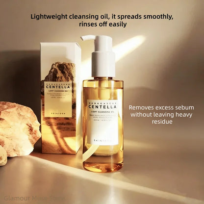 Centella Cleansing Oil & Hyalu-Cica Suncream Face Care Set