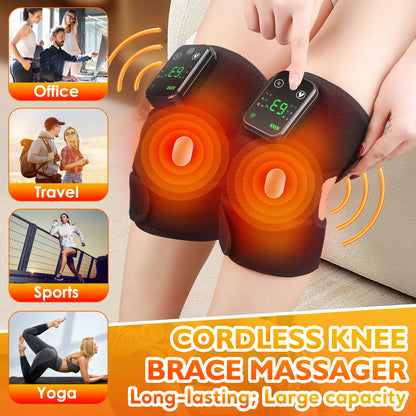Heated Knees Wrap with Vibration Massage