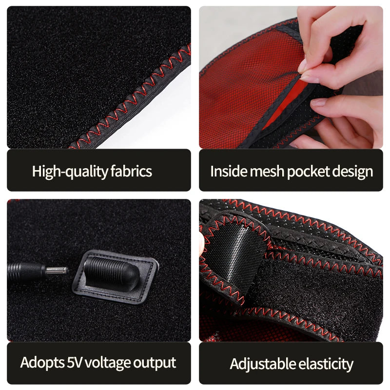 Heated Neck Wrap with Vibration Massage