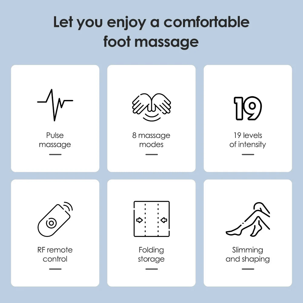 Acupressure Foot & Leg Pain Relief Massage Mat