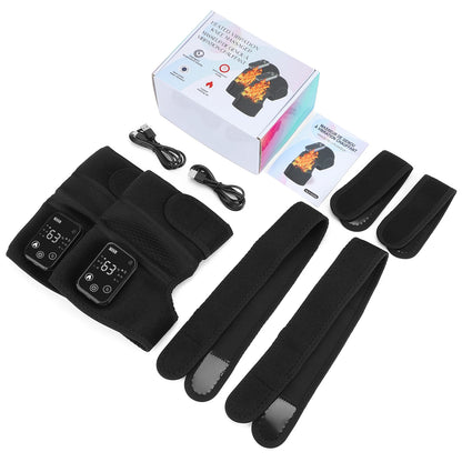 Heated Knees Wrap with Vibration Massage