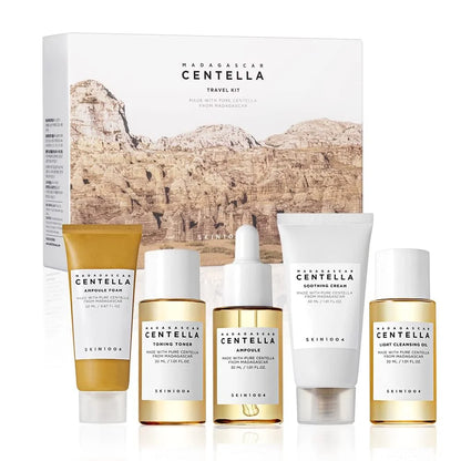 SKIN1004 Madagascar Centella 5-Piece Travel Skincare Kit