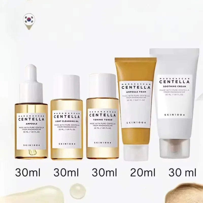 SKIN1004 Madagascar Centella 5-Piece Travel Skincare Kit
