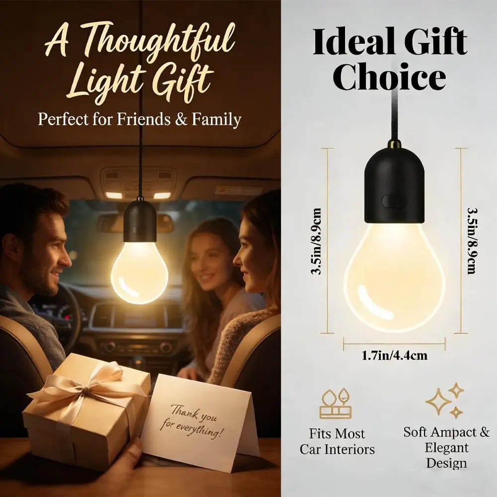 LED Warm White Car Interior Ambient Mood Light – Cozy Cabin Decoration