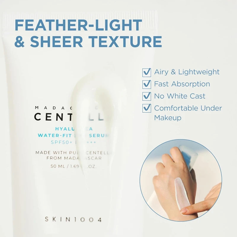 Centella Cleansing Oil & Hyalu-Cica Suncream Face Care Set