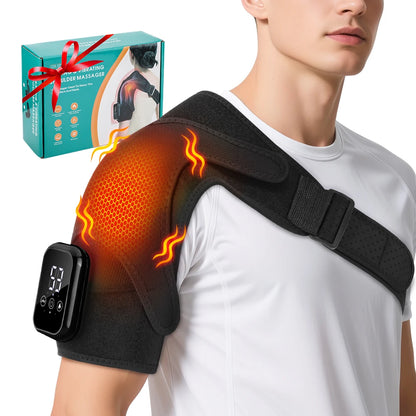 Electric Heated Shoulder Support & Massager Brace