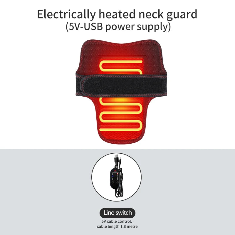 Heated Neck Wrap with Vibration Massage