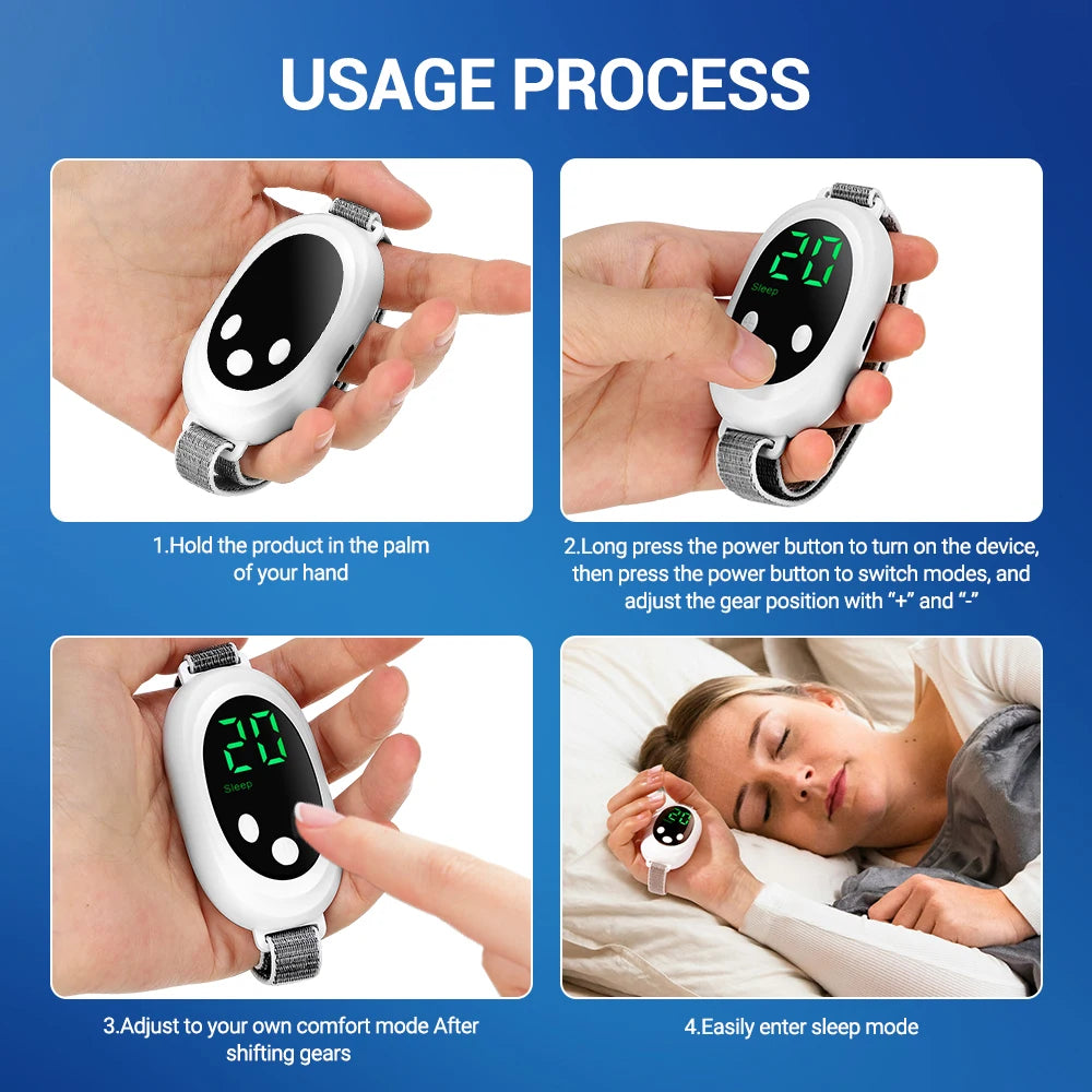 Handheld EMS Insomnia Sleep Aid Device