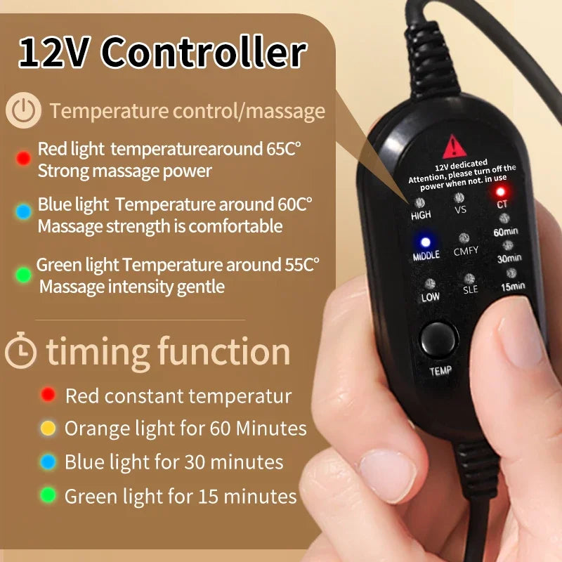 Heated Neck Wrap with Vibration Massage