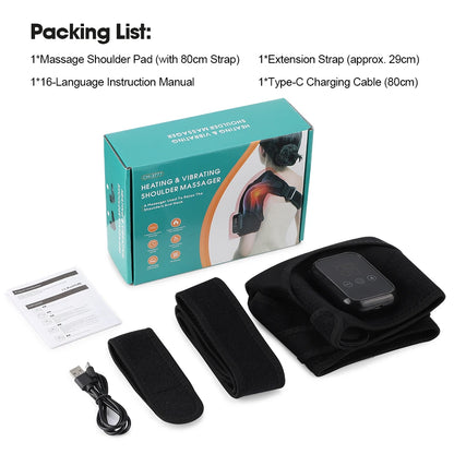 Electric Heated Shoulder Support & Massager Brace