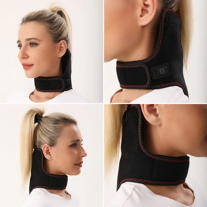 Heated Neck Wrap with Vibration Massage