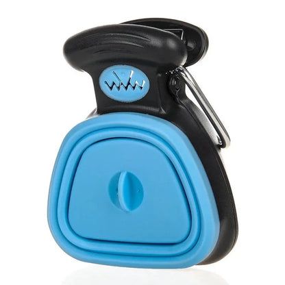 Foldable Dog Pooper Scooper – Portable Pet Poop Scoop with Biodegradable Bags