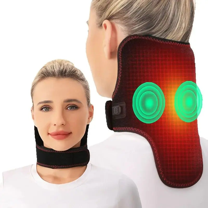 Heated Neck Wrap with Vibration Massage