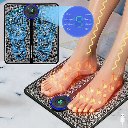 Acupressure Foot & Leg Pain Relief Massage Mat