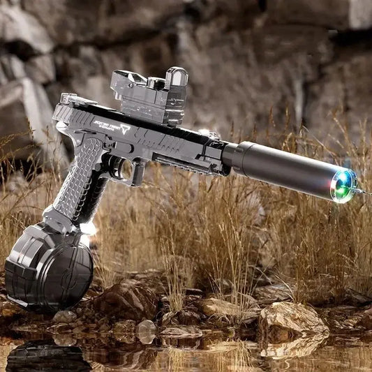 Automatic Electric Water Blaster with Flame Sensor Light