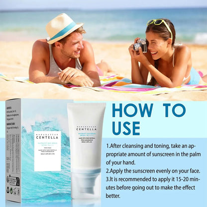 Centella SPF50+ Moisturizing Sunscreen Cream