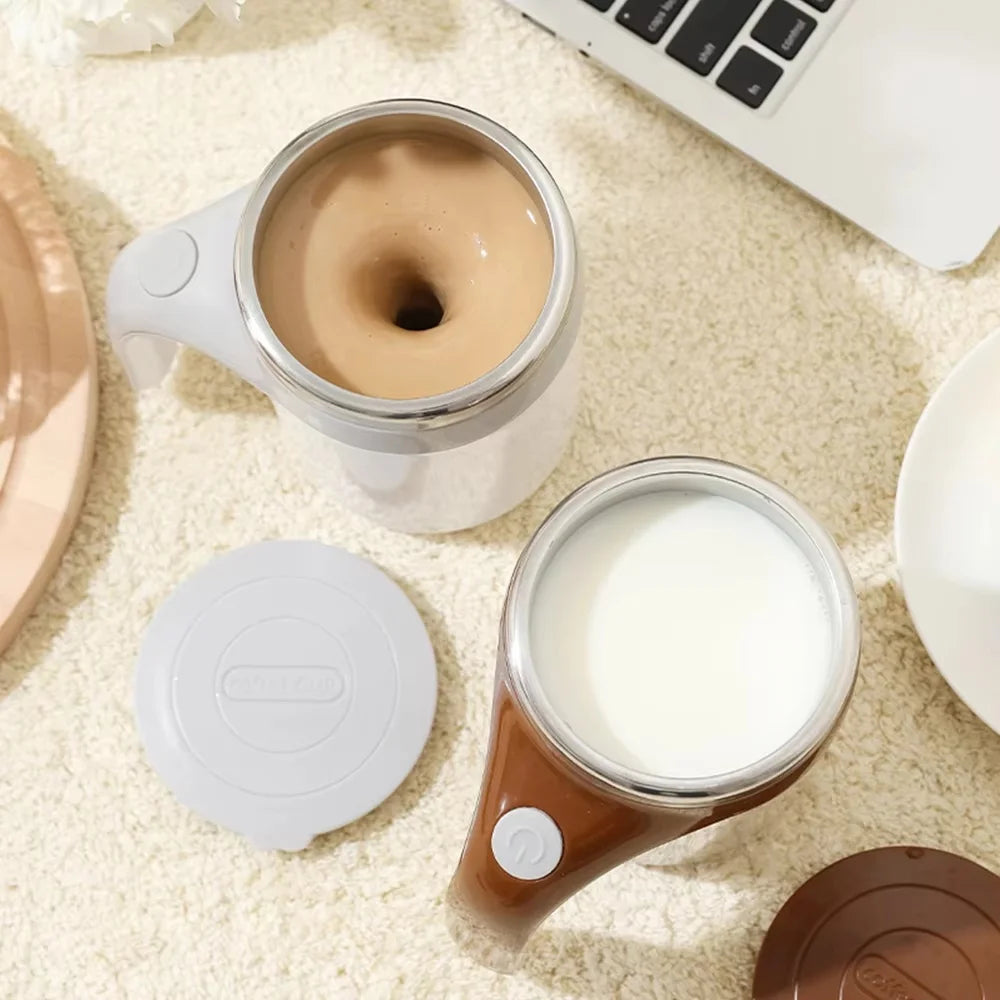 Smart Portable Magnetic Stirring Coffee Mug – Rechargeable