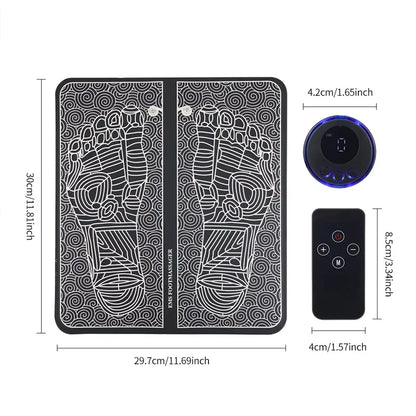 Acupressure Foot & Leg Pain Relief Massage Mat