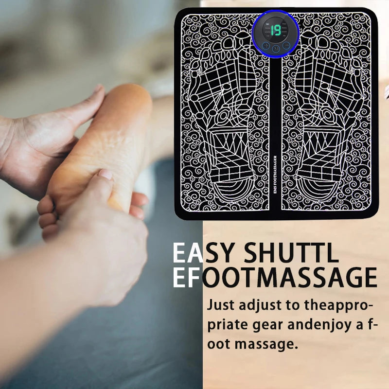 Acupressure Foot & Leg Pain Relief Massage Mat