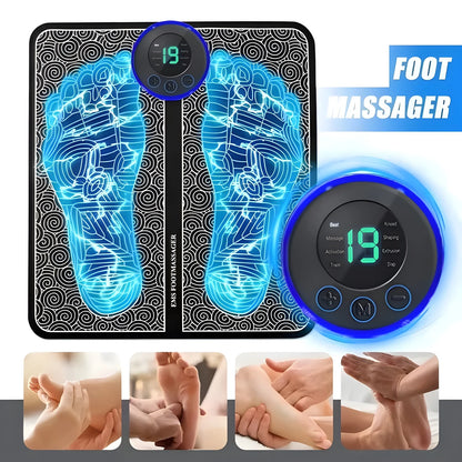 Acupressure Foot & Leg Pain Relief Massage Mat