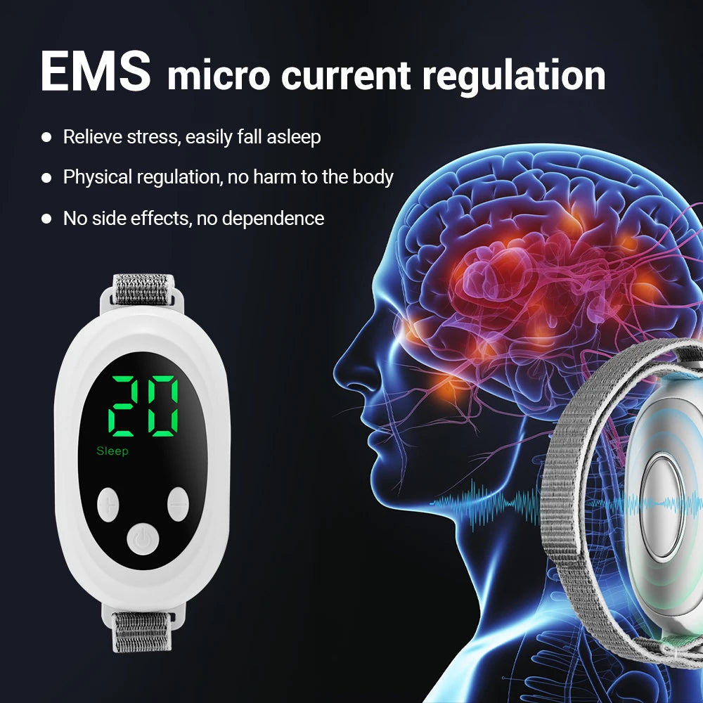 Handheld EMS Insomnia Sleep Aid Device