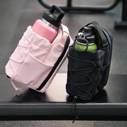 Magnetic Gym Bag With Water Bottle Holder