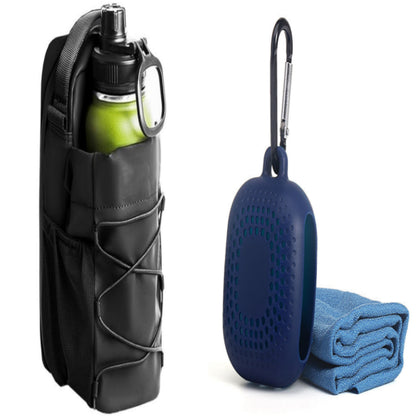 Magnetic Gym Bag With Water Bottle Holder