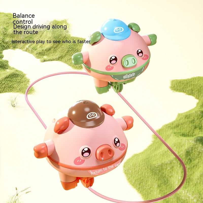 Balance Pig Tightrope Walker – Fun Tumbling Desk Toy